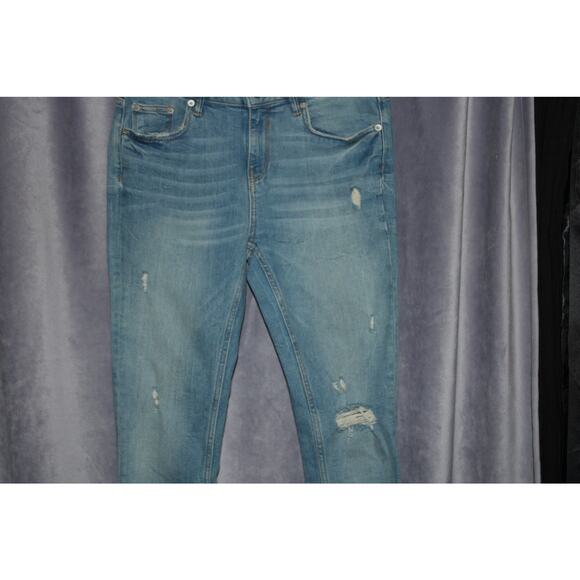 Zara Jeans Premium Denim Collection Distressed Size 28/6 - Picture 2 of 10